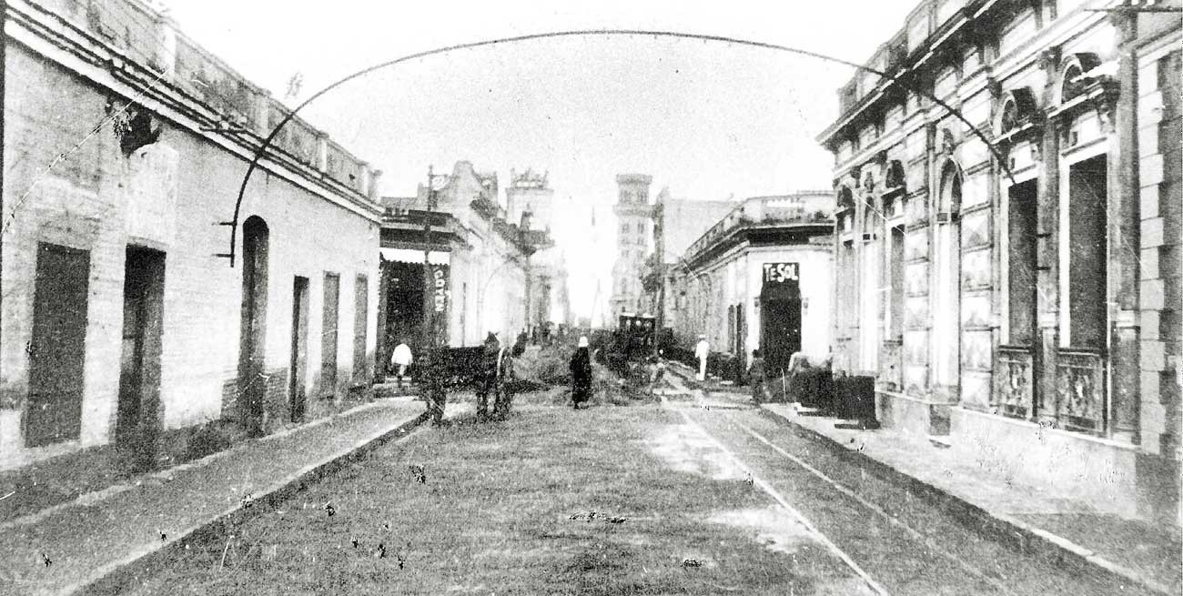 ¿Cuándo y dónde? Los primeros adoquines en la ciudad