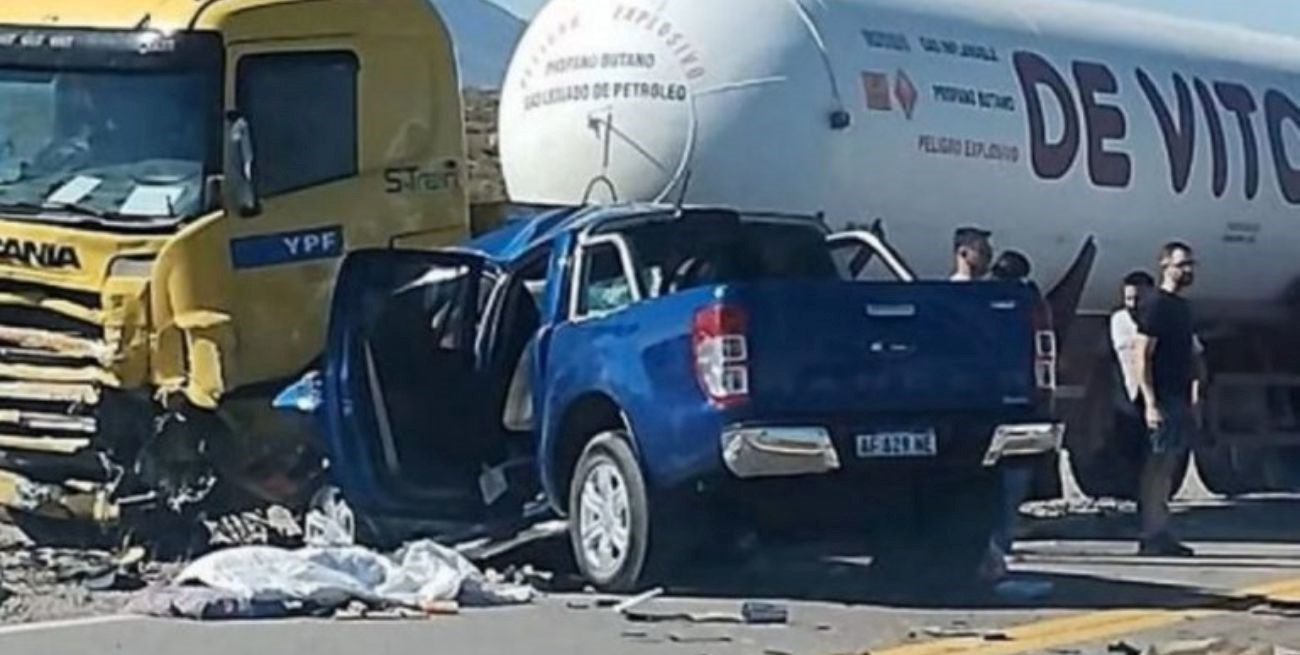 Trágico choque en Mendoza: tres muertos, dos de ellos niñas