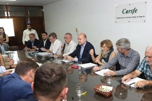 Reunión clave ante la crítica situación en la provincia de Santa Fe.