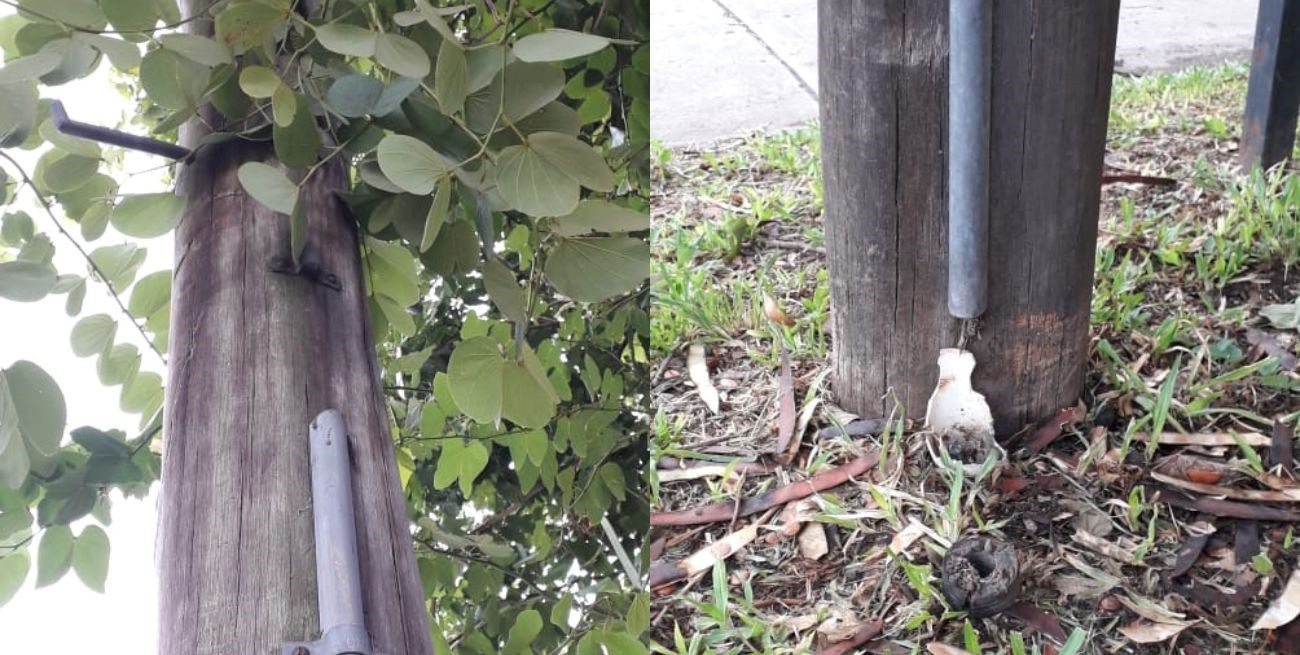 Robaron cables de telefonía fija a la Cooperativa Setúbal