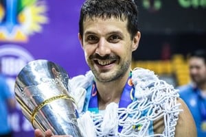 El base fue parte del plantel campeón en la AmeriCup 2022. Crédito: FIBA