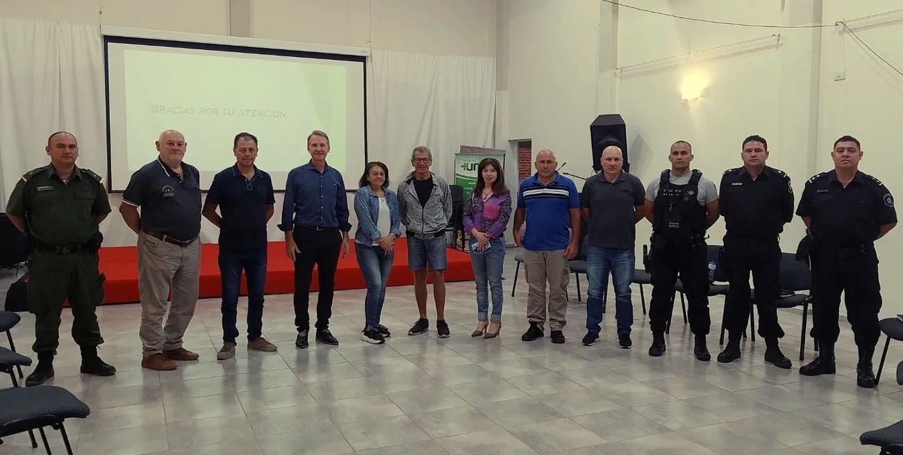 Consejos de Seguridad: Fuerzas de seguridad expusieron el trabajo articulado con el municipio