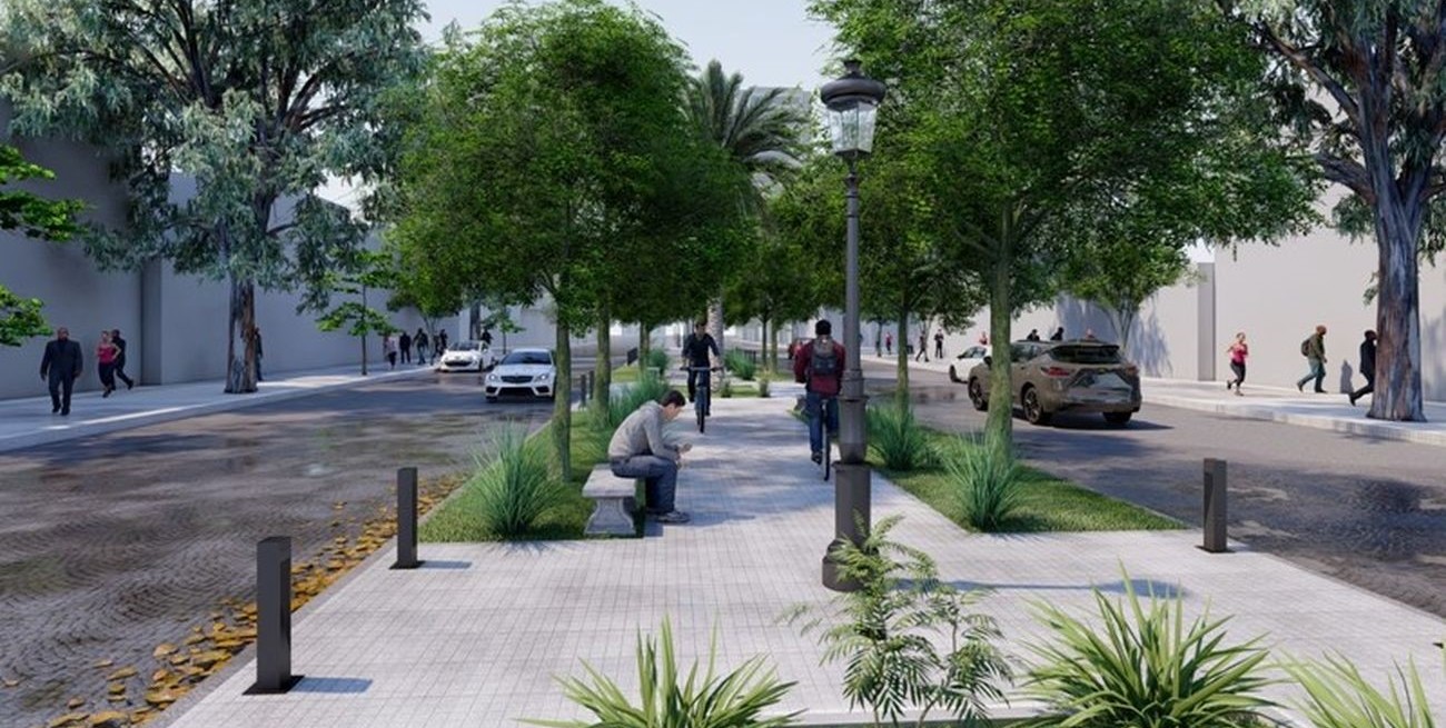 Rafaela avanza con el proyecto de refuncionalización de bulevar Yrigoyen