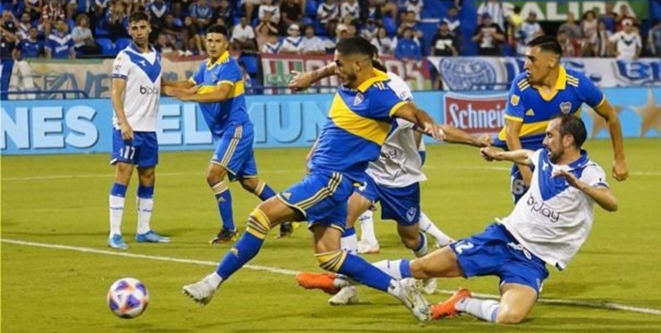 Final caliente: con uno menos y sobre la hora, Boca venció a Vélez en Liniers