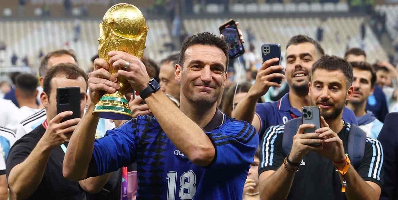 Lionel Scaloni renovó su contrato con la Selección Argentina hasta el próximo Mundial