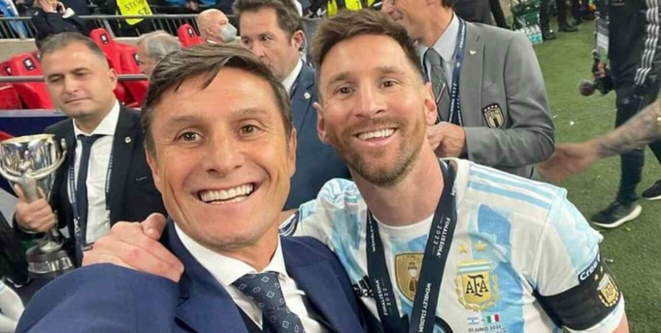 Javier Zanetti habló sobre Messi en la previa de los premios The Best: "Es la esencia del fútbol" 