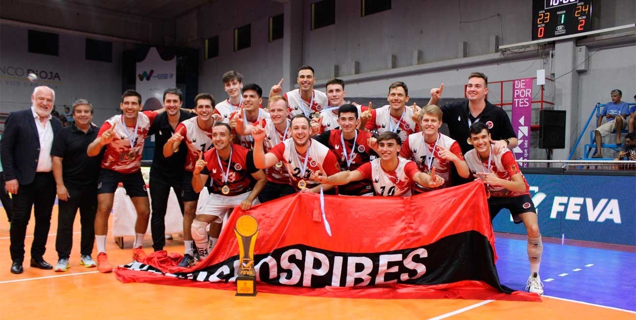 Libertad de San Jerónimo Norte se consagró campeón de la Liga Nacional de vóley masculina
