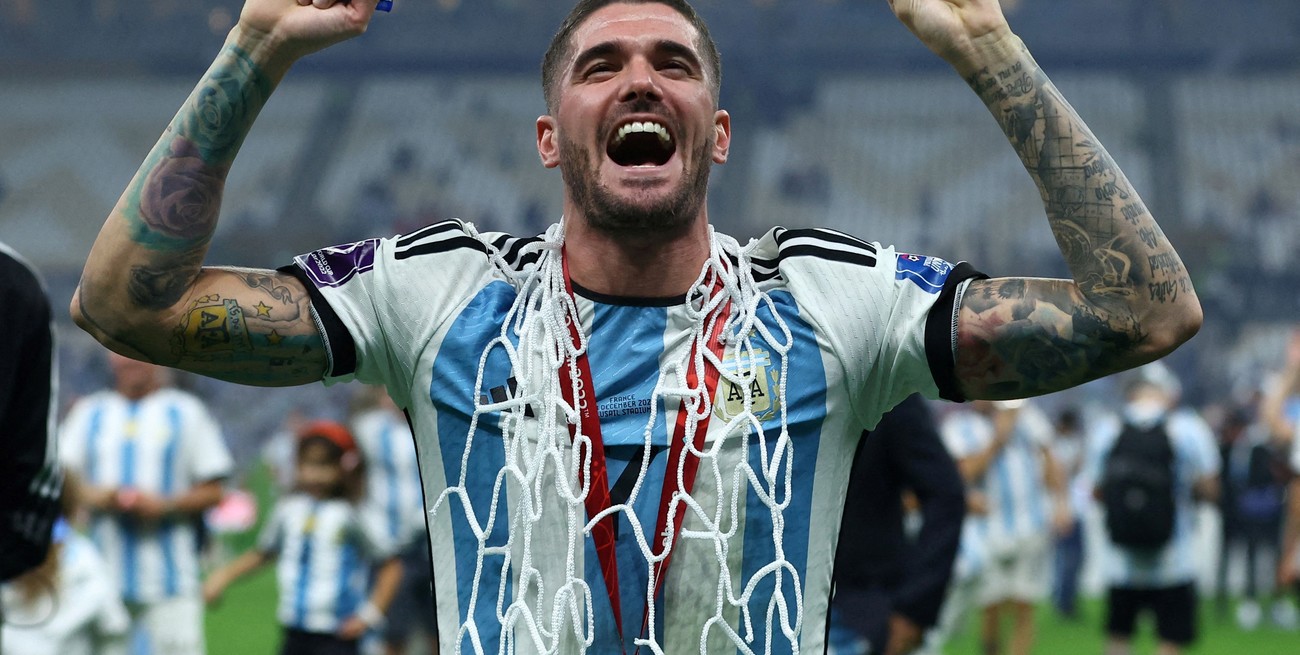 Rodrigo De Paul: "Que me perdonen, pero ésta es la mejor Selección Argentina"