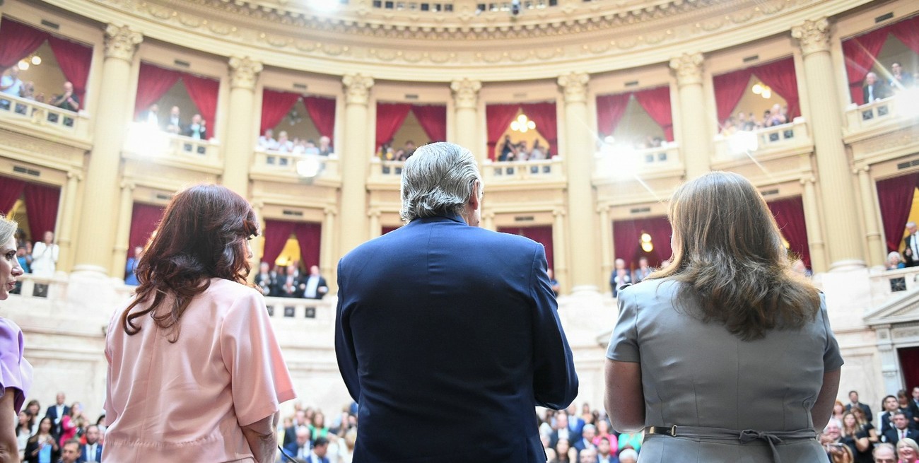 Alberto Fernández habló en el Congreso y no hubo sorpresas