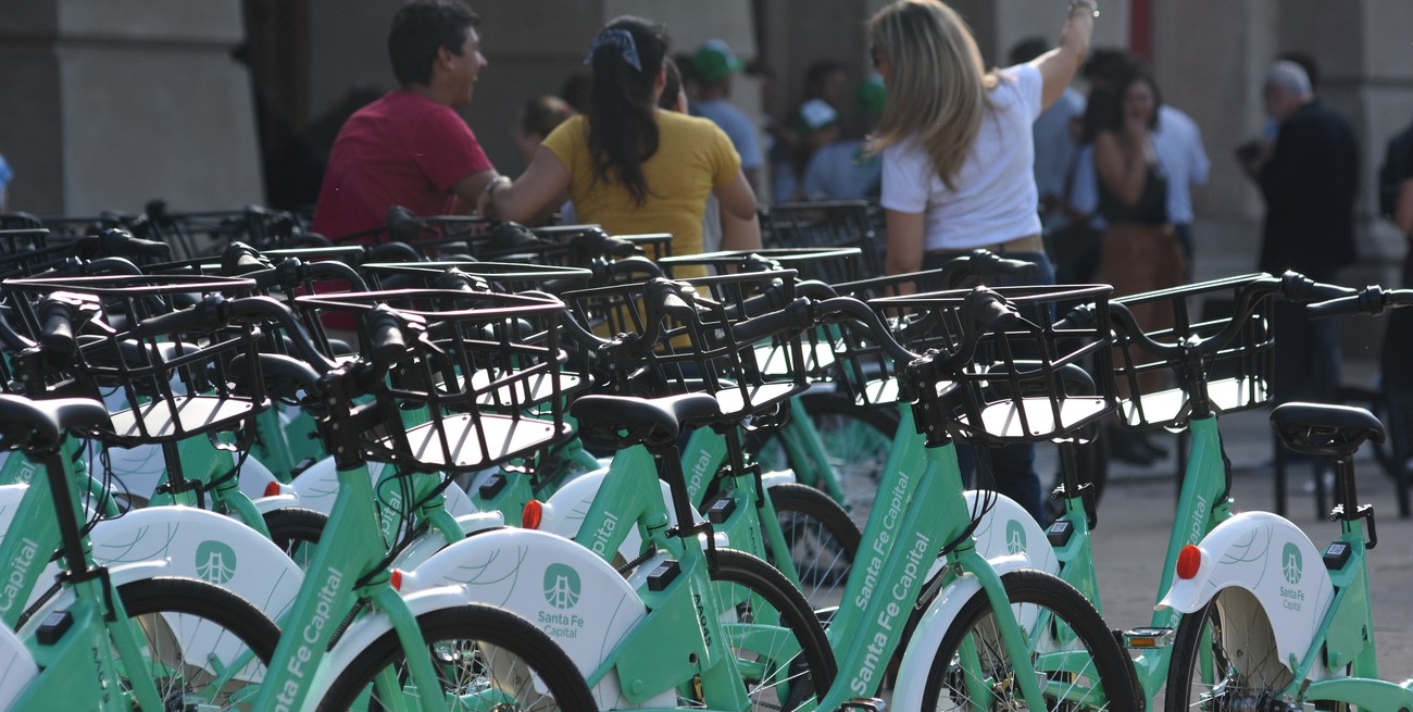 Debutan las nuevas bicicletas públicas inteligentes en Santa Fe