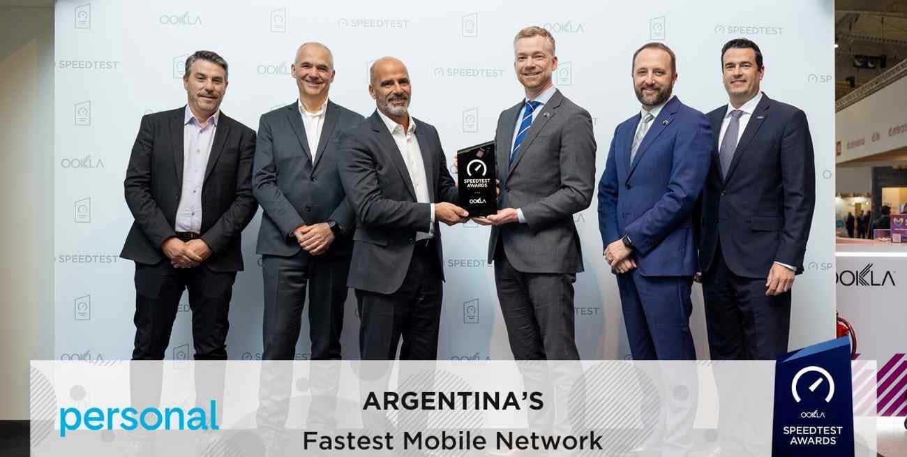 Personal Argentina galardonada por Ookla por tener la red móvil más rápida y de mejor performance del país