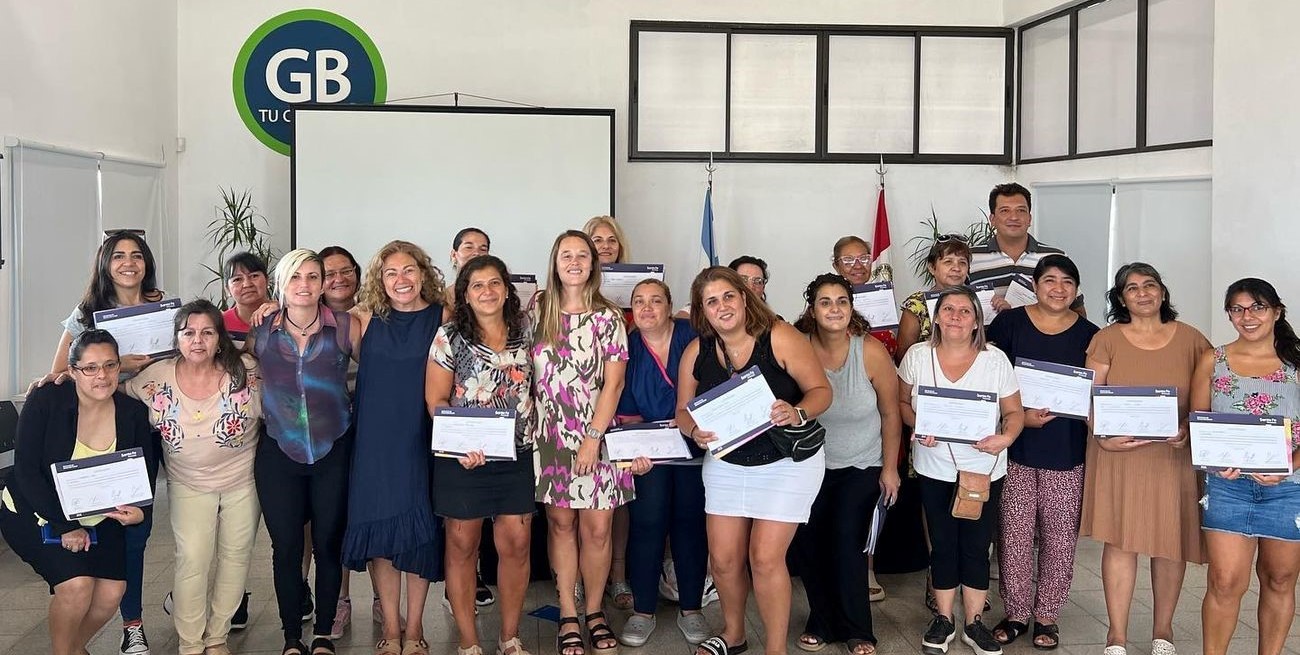 Entregaron certificados a promotores gerontológicos en Granadero Baigorria