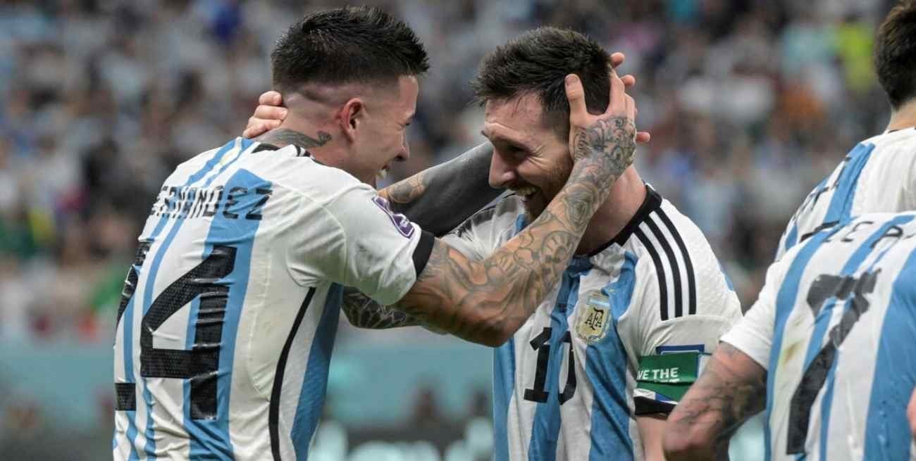 Enzo Fernández y su fanatismo por Messi: "Hablo de él y se me pone la piel de gallina"