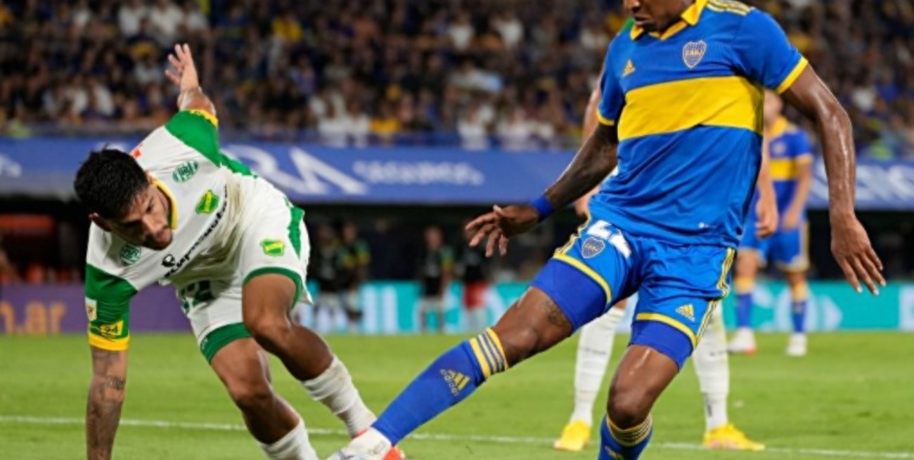 Boca empató con Defensa y Justicia, que alcanzó la cima de la LPF