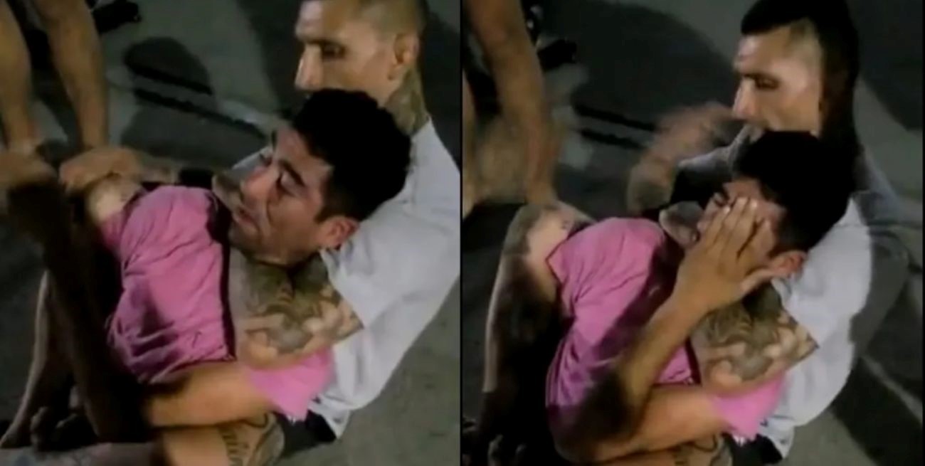 Quiso robarle a un luchador de artes marciales y terminó inmovilizado pidiendo que no le peguen