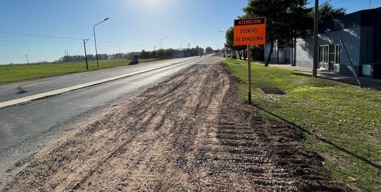 Comenzó la construcción del doble carril en la zona urbana de Humboldt 