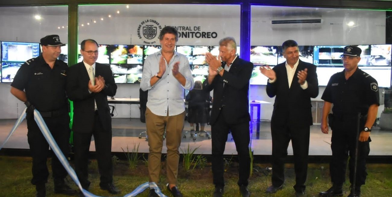 Inauguraron la segunda Central de Monitoreo en Funes