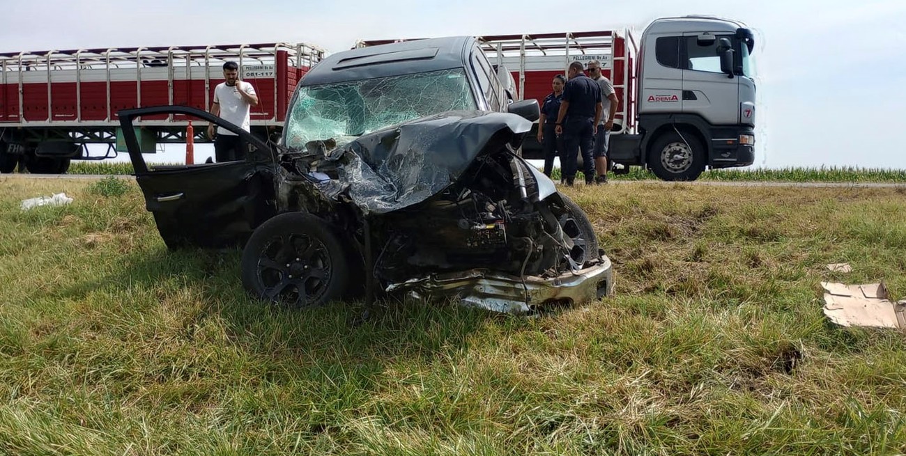 Tragedia en la familia de Ramón Díaz: su hijo Michael chocó y en el accidente falleció su esposa