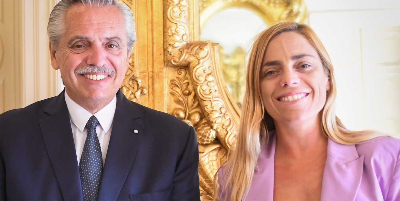 El presidente y una sugerente  felicitación a una justicialista  que se impuso a La Cámpora