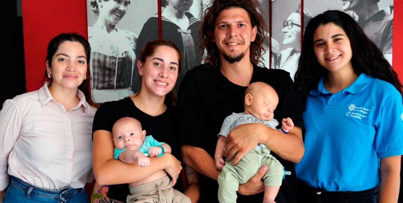 Final feliz para los gemelos virales: lograron ser identificados
