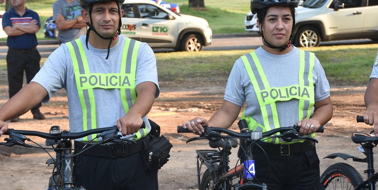 Reabrieron el destacamento policial en el corazón del parque Garay