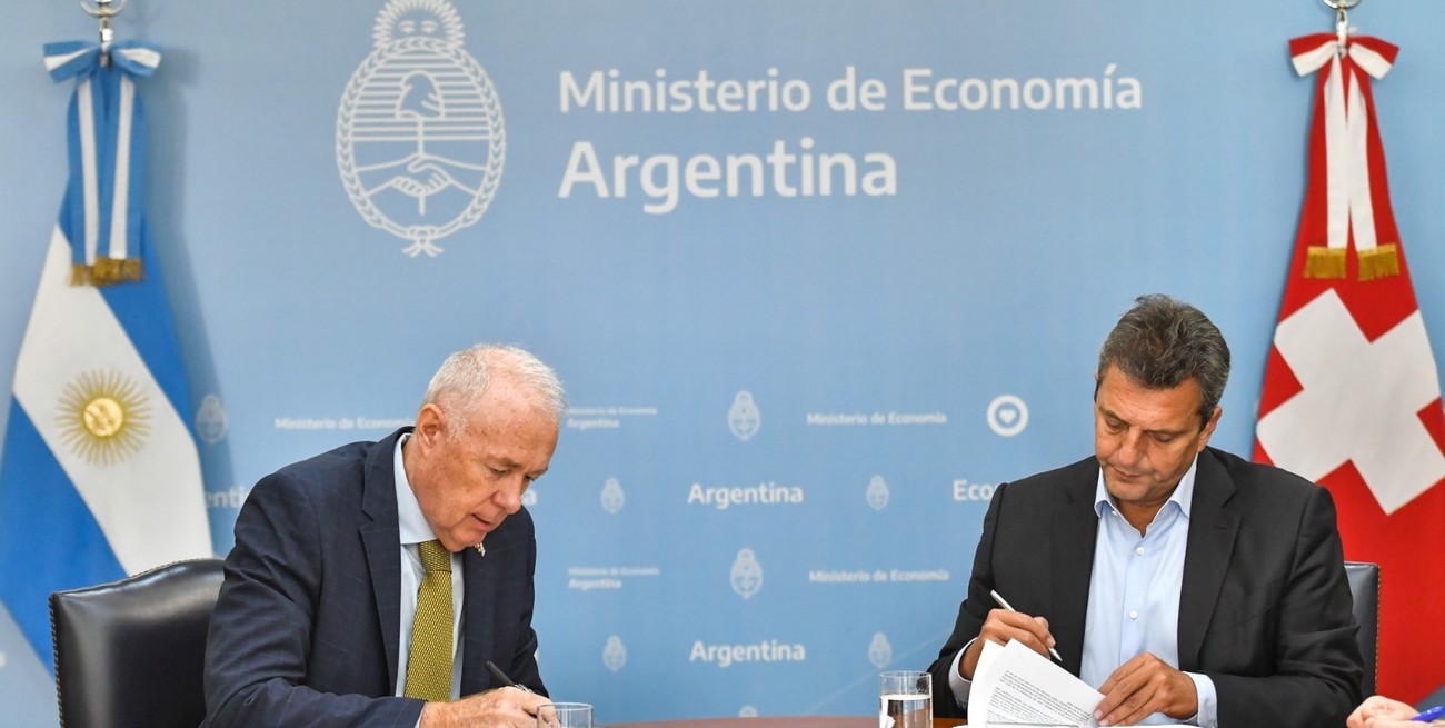 Argentina firmó un convenio con Suiza dentro del acuerdo con el Club de París