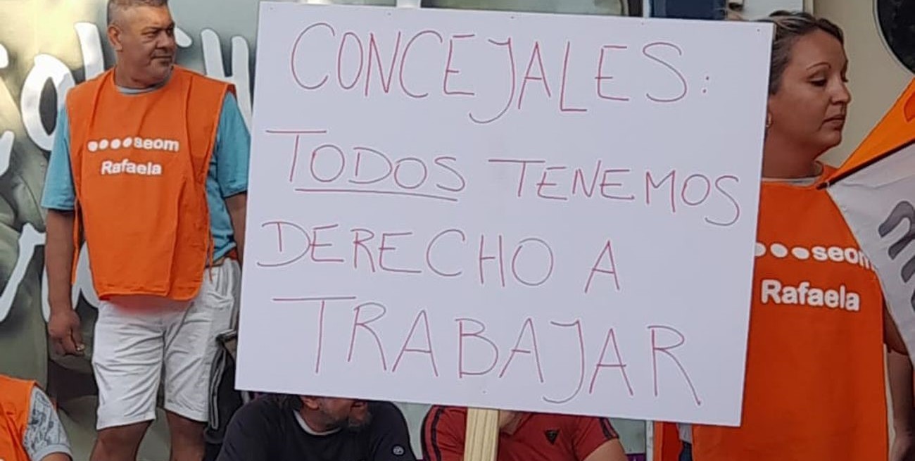 Municipales se movilizaron al Concejo Esperancino