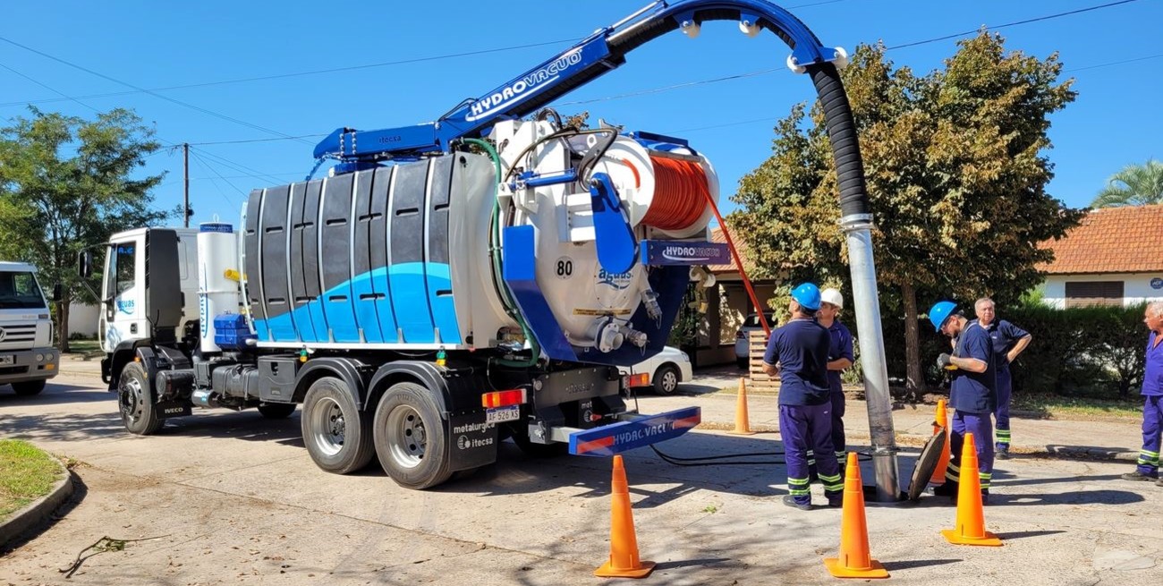 Rufino: suman nuevos equipos para el mantenimiento de las redes cloacales