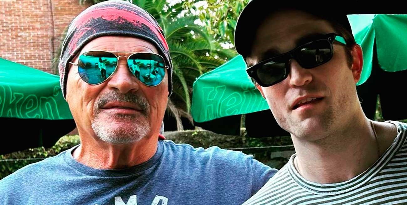 El cruce menos esperado: Alfa y la foto con Robert Pattinson