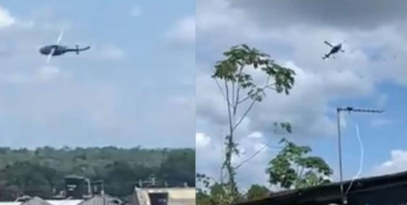 Video: se estrelló un helicóptero en Colombia y murieron cinco militares