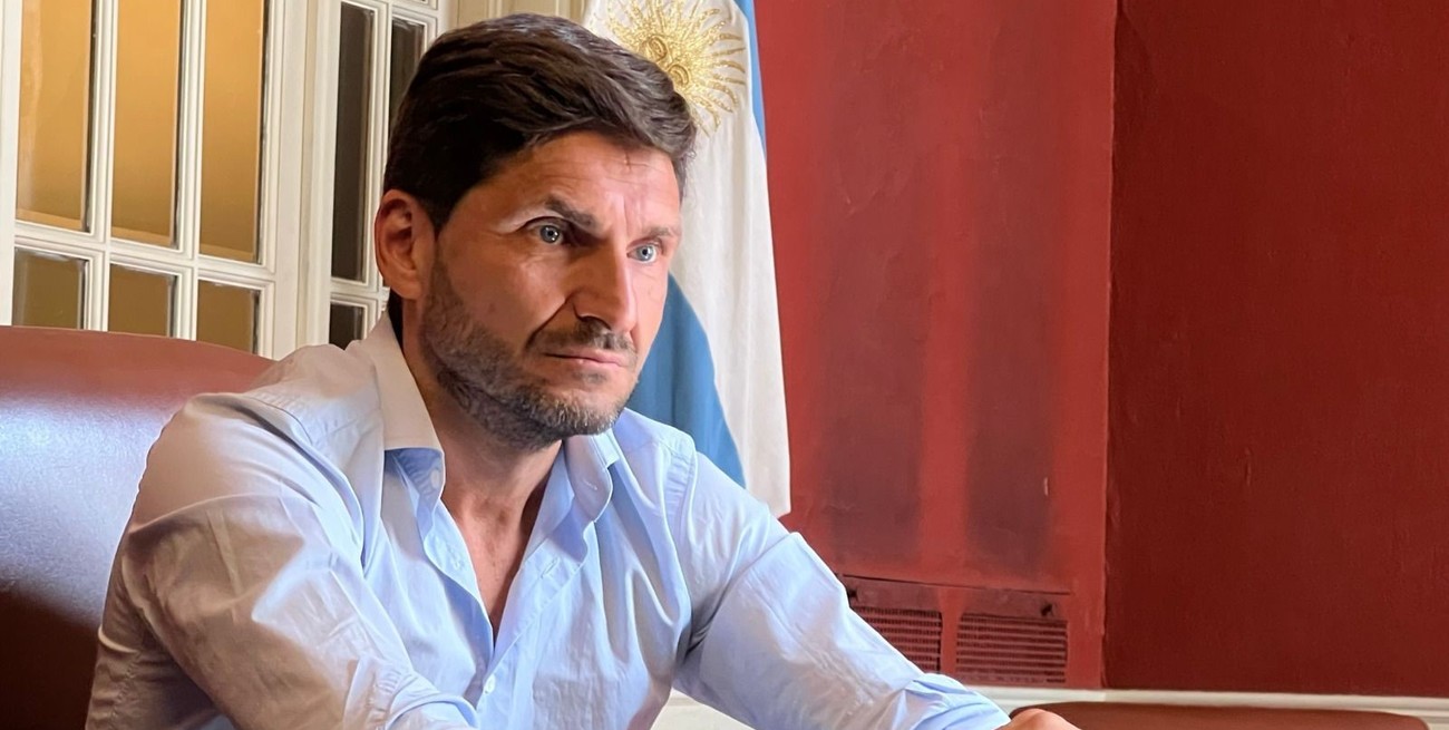 Maximiliano Pullaro, en la visita de Macri a Rosario: "Yo trabajo para ser gobernador"