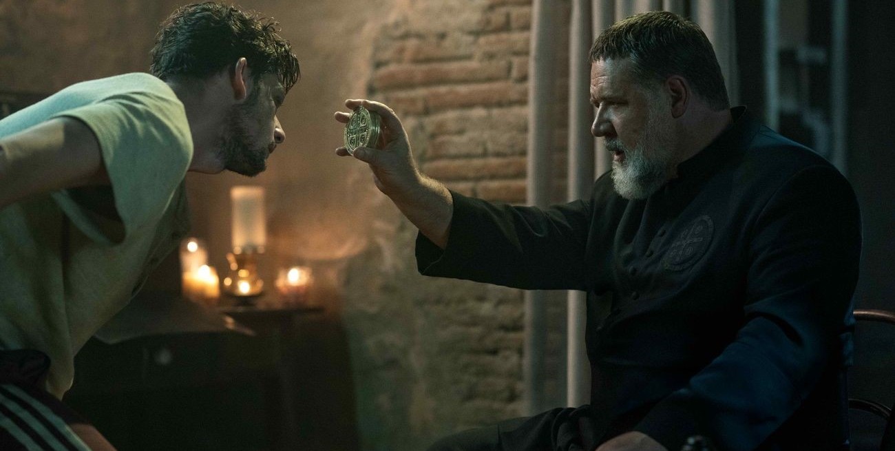 El gladiador va contra el Diablo
