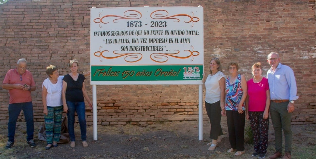 La localidad de Oroño que existió desde hace 150 años y desapareció hace 66