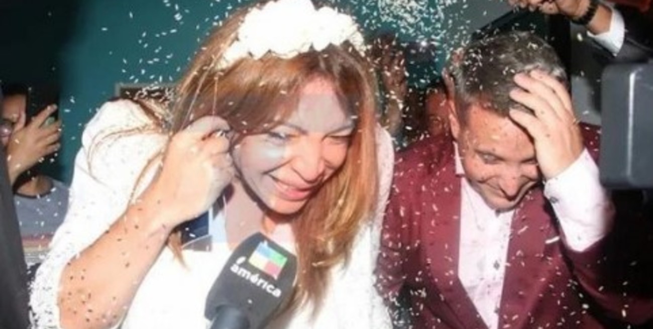 Video: se casaron Lizi Tagliani y Sebastián Nebot