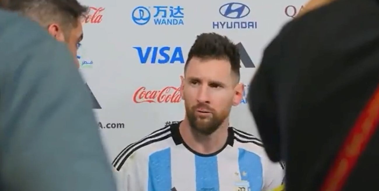 Video: se conocieron nuevas imágenes del "¿Qué mirás bobo?" de Lionel Messi