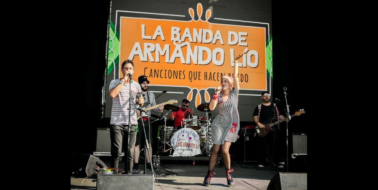 Armando Lío sonó para los más peques en Lollapalooza