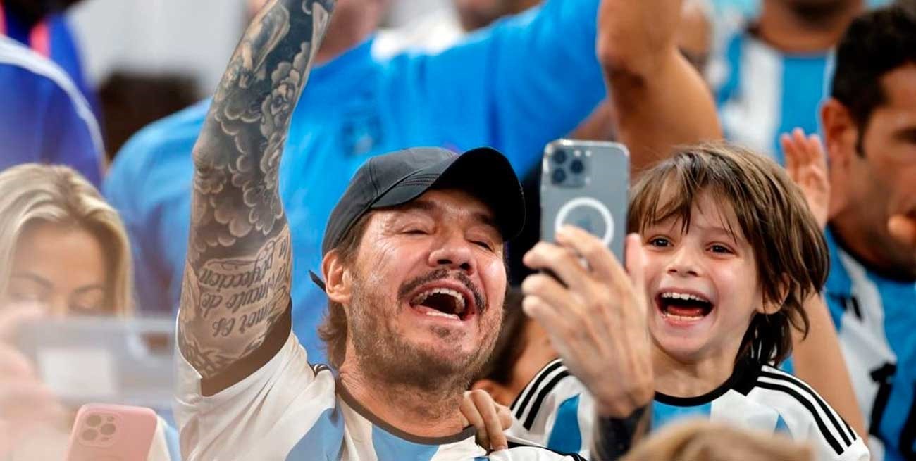 Tinelli se emocionó con la Selección pero lo criticaron por la Mesa del hambre y el vaciamiento de San Lorenzo