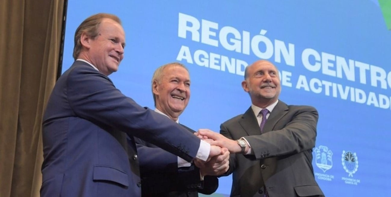 Perotti se reúne con Schiaretti y Bordet por la Región Centro