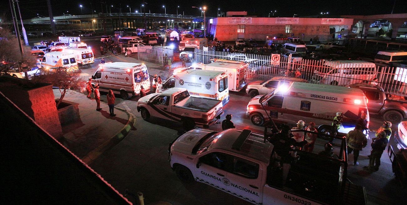 Mueren 37 personas por un incendio en un centro de migrantes de México