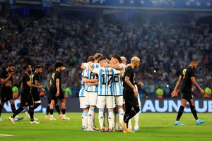 Aplastante triunfo de la Argentina ante un débil Curazao. Crédito: NA