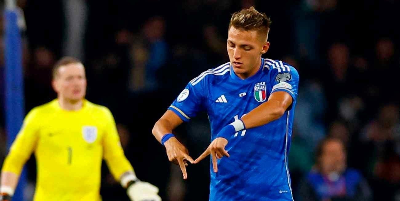 Mateo Retegui tras su debut en la selección de Italia: "Me vuelvo contento"