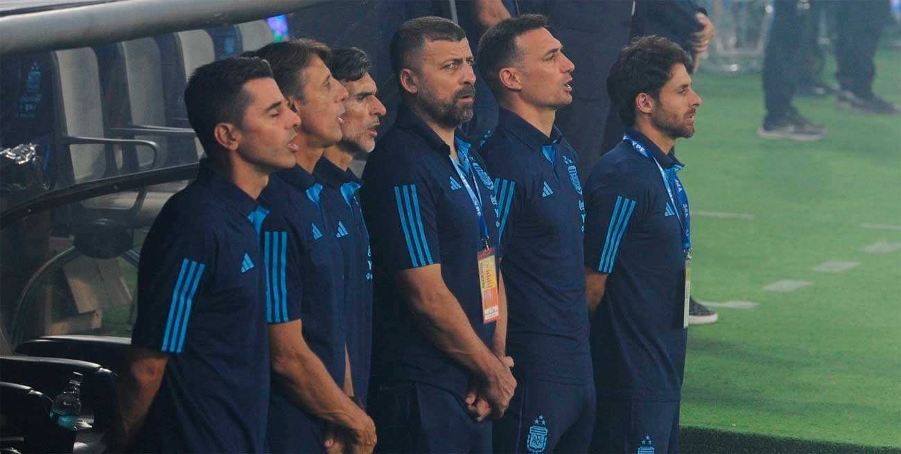 Scaloni no se relaja: "La pelota corre y hay que seguir"