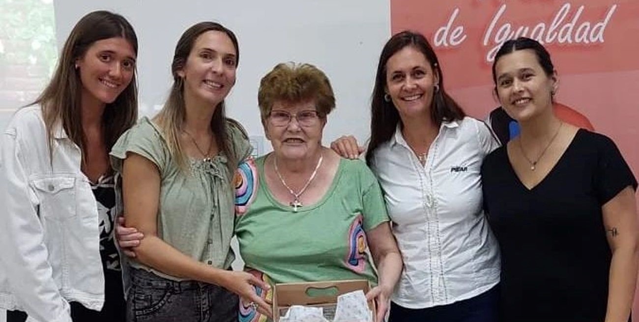 Pilar: reconocieron la trayectoria de Marta Balangione