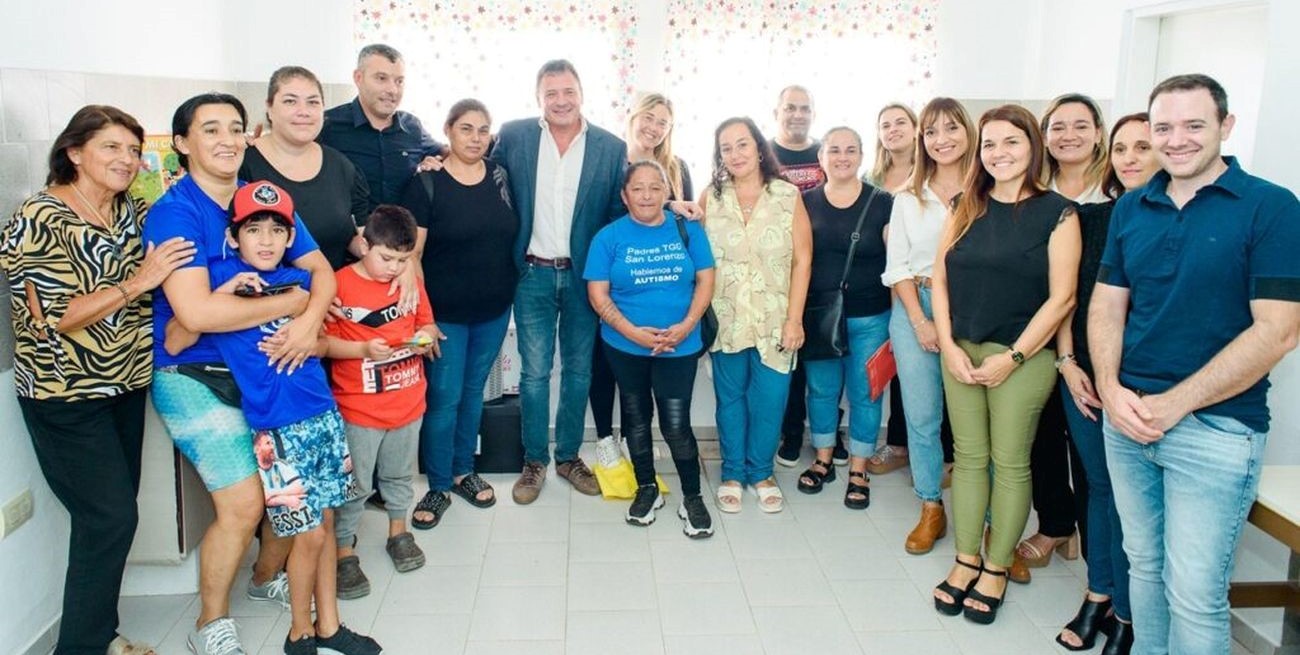 San Lorenzo: habilitaron un espacio para la atención de personas con TEA