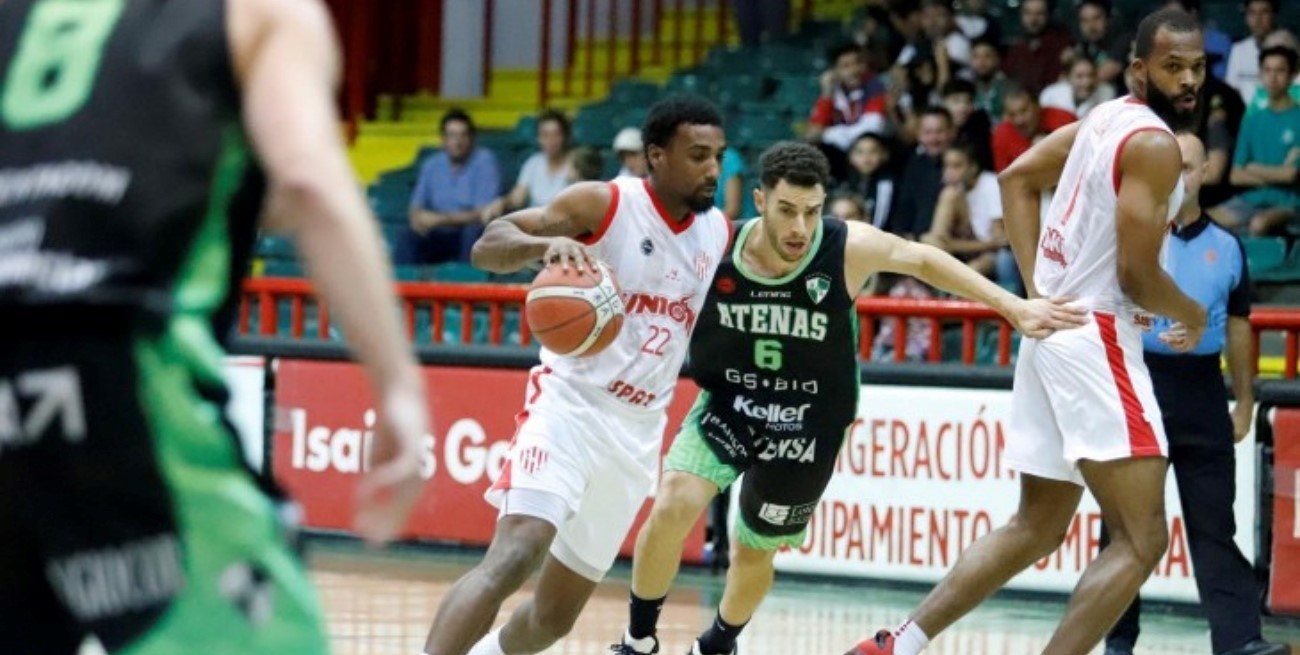 Liga Nacional: Unión perdió ante Atenas en Córdoba y se complicó aún más en el descenso