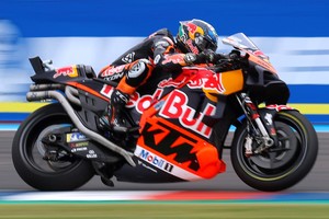 Brad Binder en el Autodromo Termas de Río Hondo de Santiago del Estero. Crédito: Agustin Marcarian / Reuters