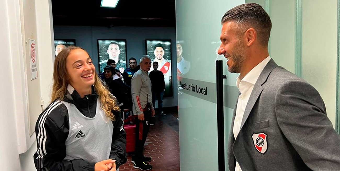 Quién es Delfina Lombardi, pieza clave en el gol de River ante Unión