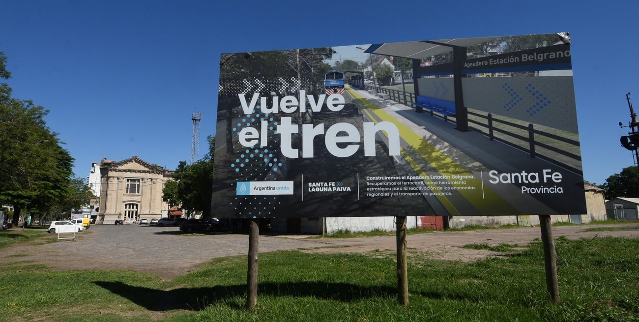 Luego de 30 años Laguna Paiva recupera la conexión ferroviaria con Santa Fe