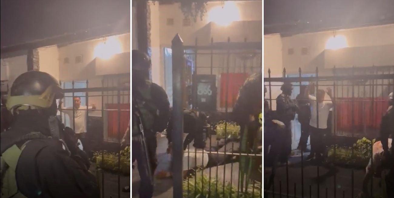 Video: así detuvieron a uno de los colectiveros acusado de agredir a Sergio Berni