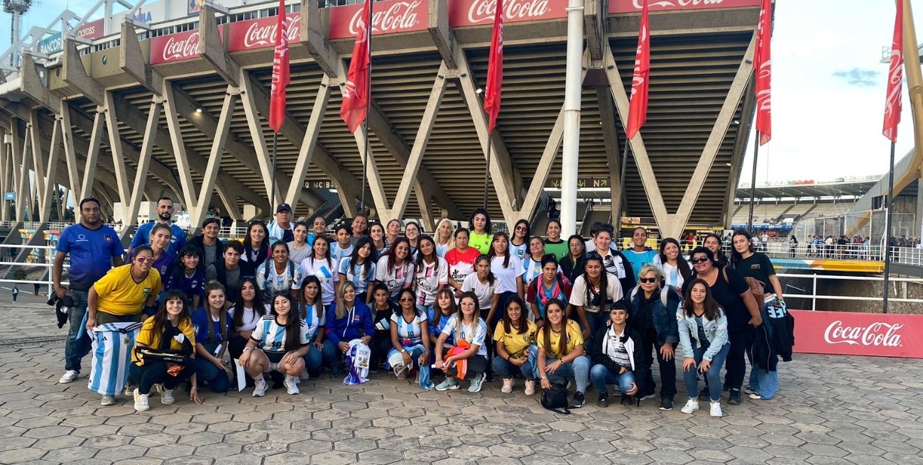 La Liga Santafesina estuvo presente en el amistoso de la Selección Argentina femenina